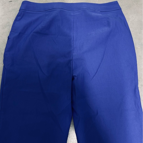 Rafaella Women’s Dazzling Blue Stretch Capri Pants Size 12 - Picture 5 of 8